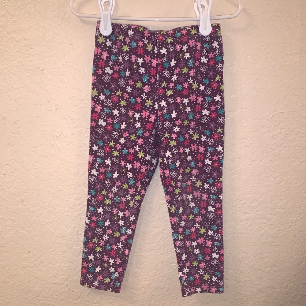 Flower Pattern Leggings